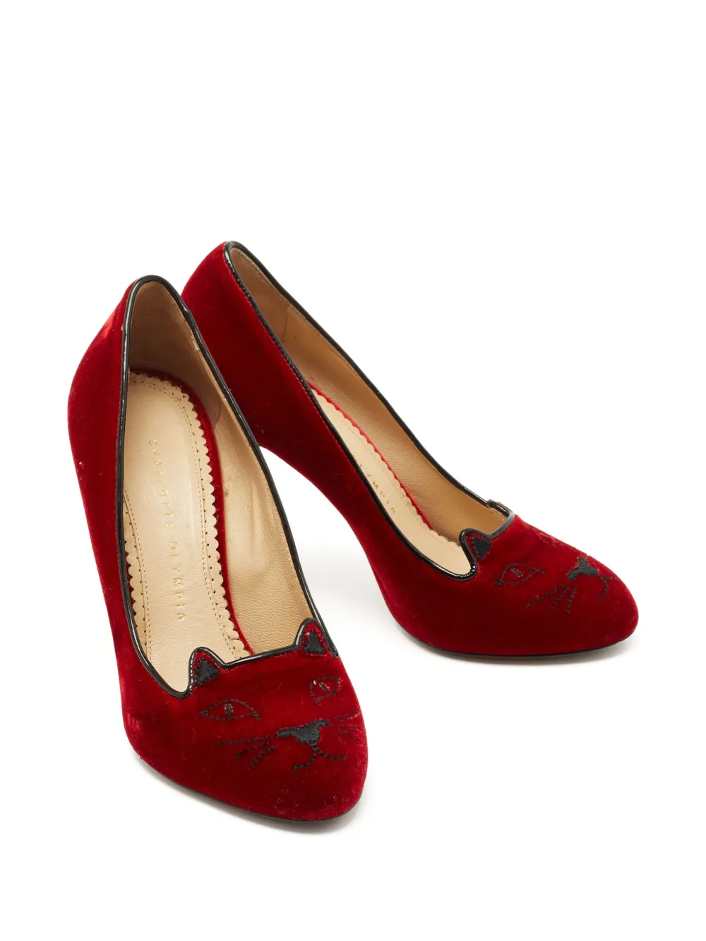Charlotte Olympia pre-owned 105mm cat-face pumps | Image 2