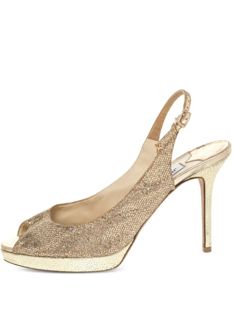 Jimmy Choo Pre-Owned 100mm leather pumps