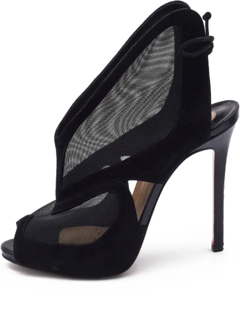 Christian Louboutin Pre-Owned 120mm Farfamesh pumps