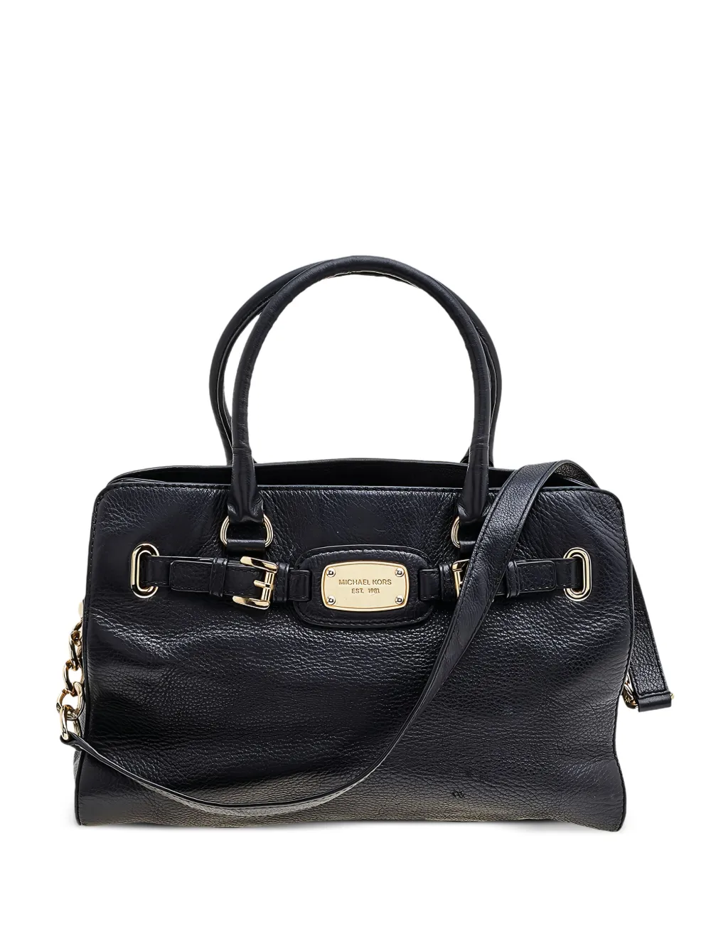 Michael Kors Vintage pre-owned leather satchel bag | Black | Image 1