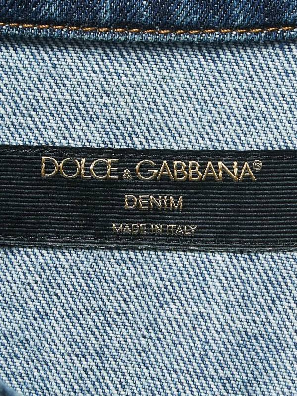 Dolce & Gabbana Pre-Owned クロップド デニムジャケット