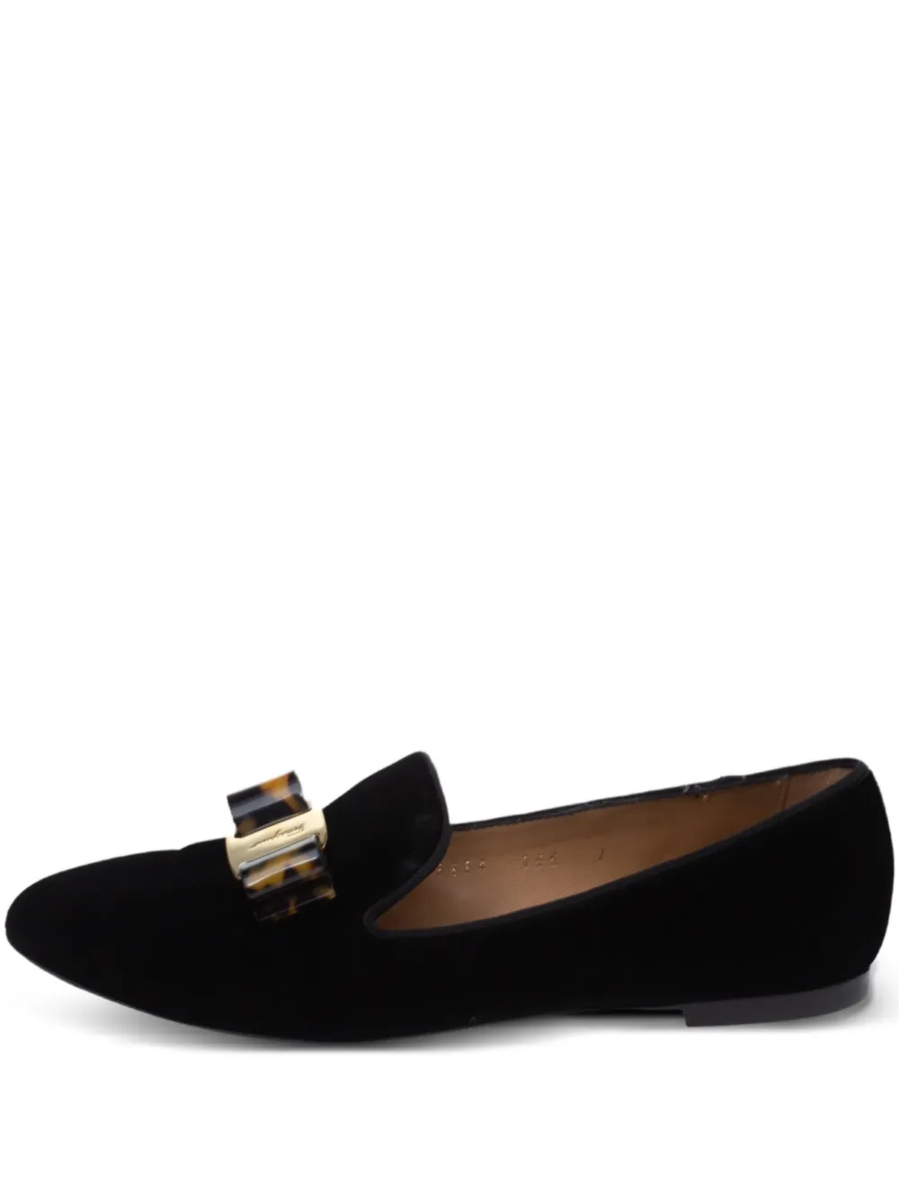 Ferragamo Pre-Owned leather loafers | Black | Image 1