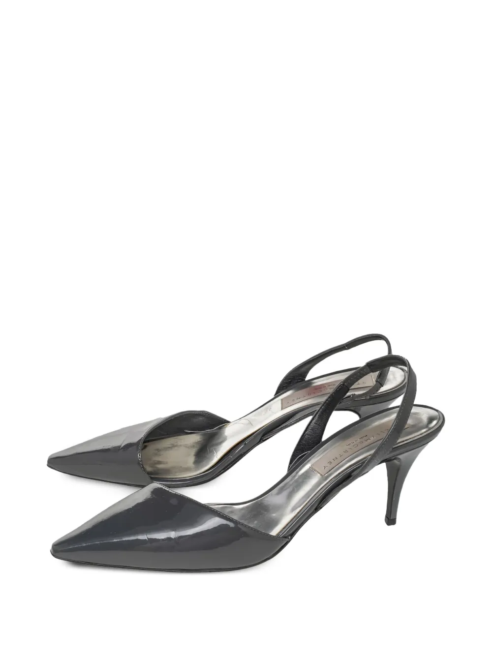 Stella McCartney Pre-Owned 75mm faux-leather pumps | Image 2