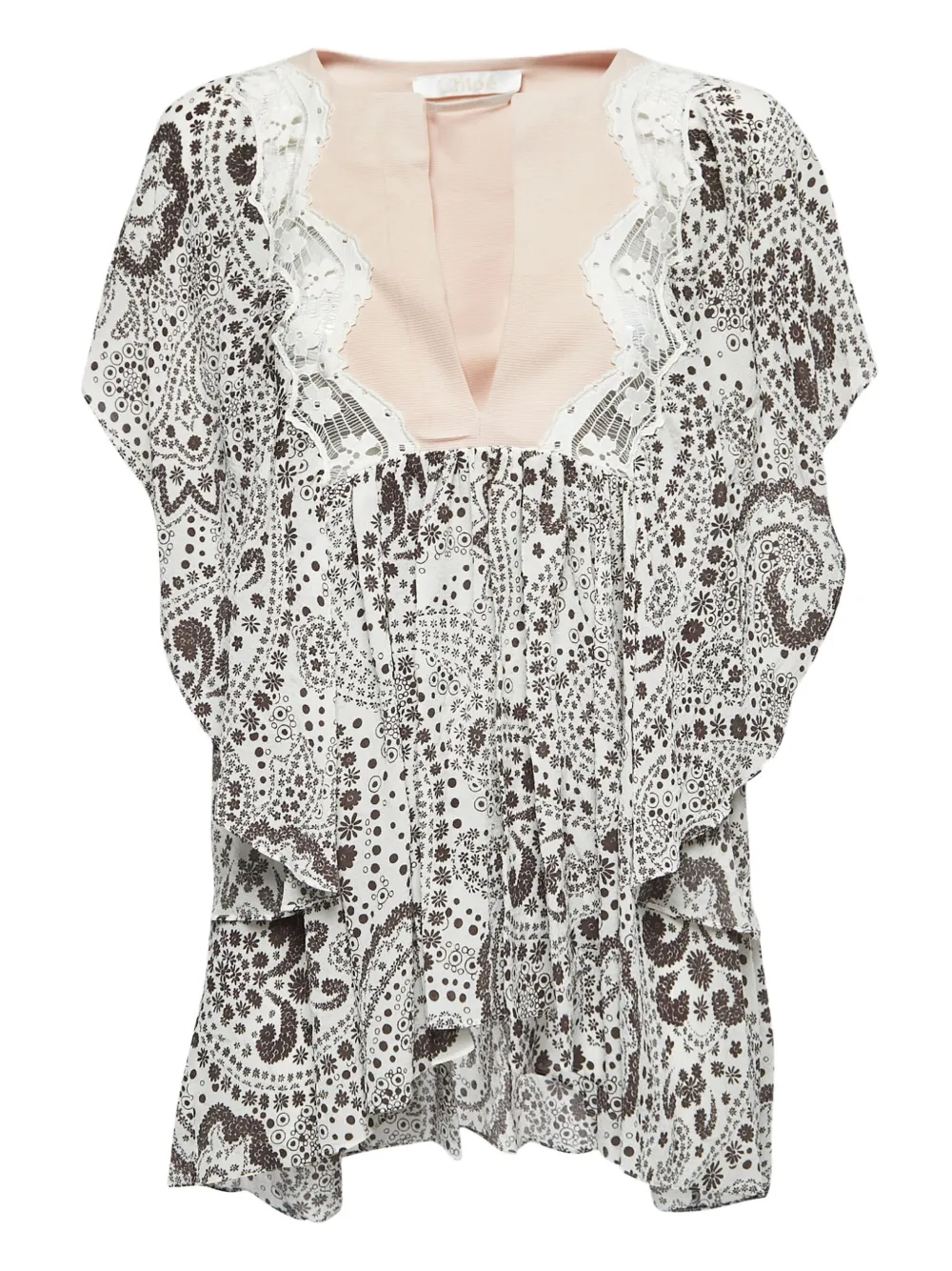 Chloé Pre-Owned floral blouse | White | Image 1