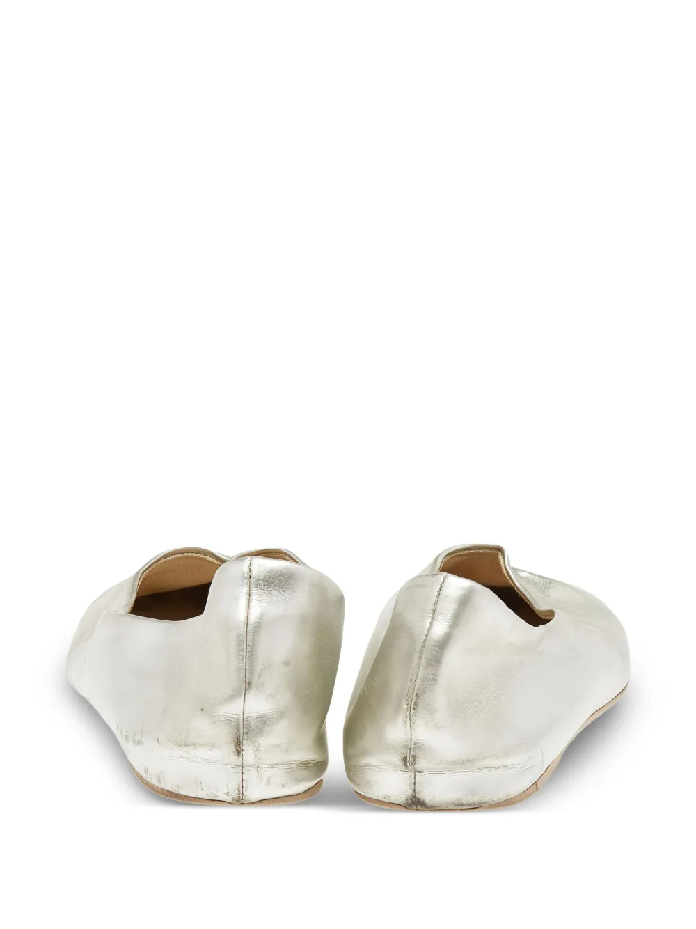 Stella McCartney Pre-Owned metallic-effect ballerinas | Image 2