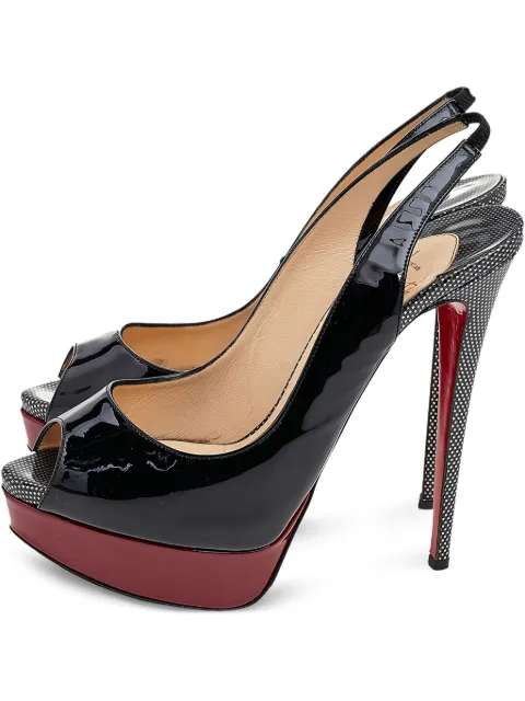 Christian Louboutin Pre-Owned zapatillas Lady con tacón de 145mm
