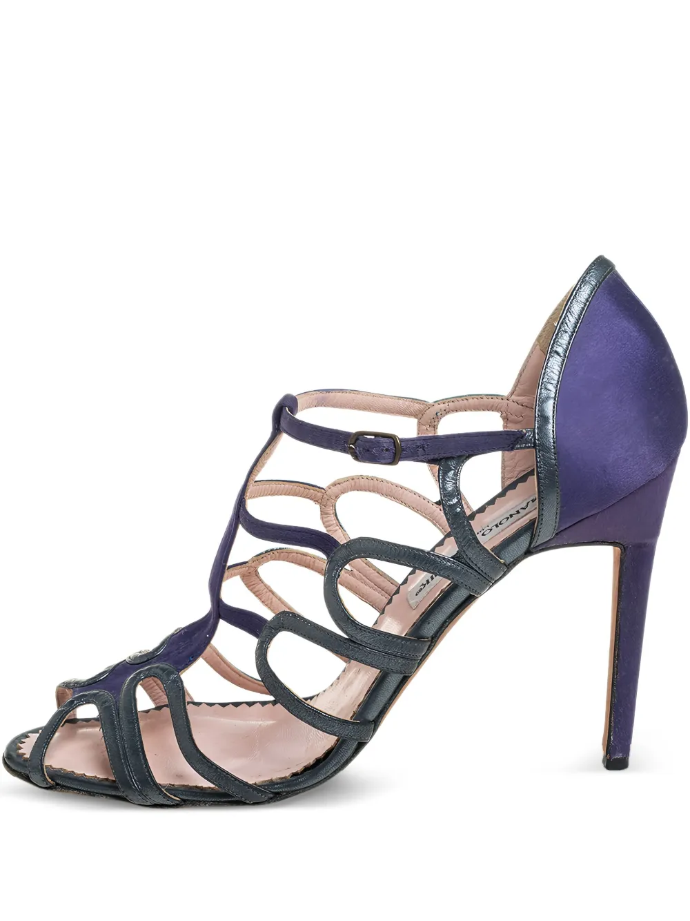 Manolo Blahnik Pumps con dettaglio cut-out Pre-owned 110mm | viola | Image 1