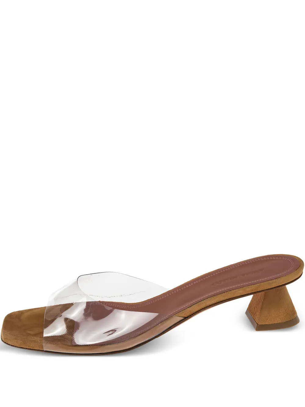 Amina Muaddi pre-owned 40mm Lupita sandals | Brown | Image 1