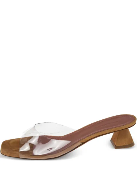 Amina Muaddi pre-owned 40mm Lupita sandals