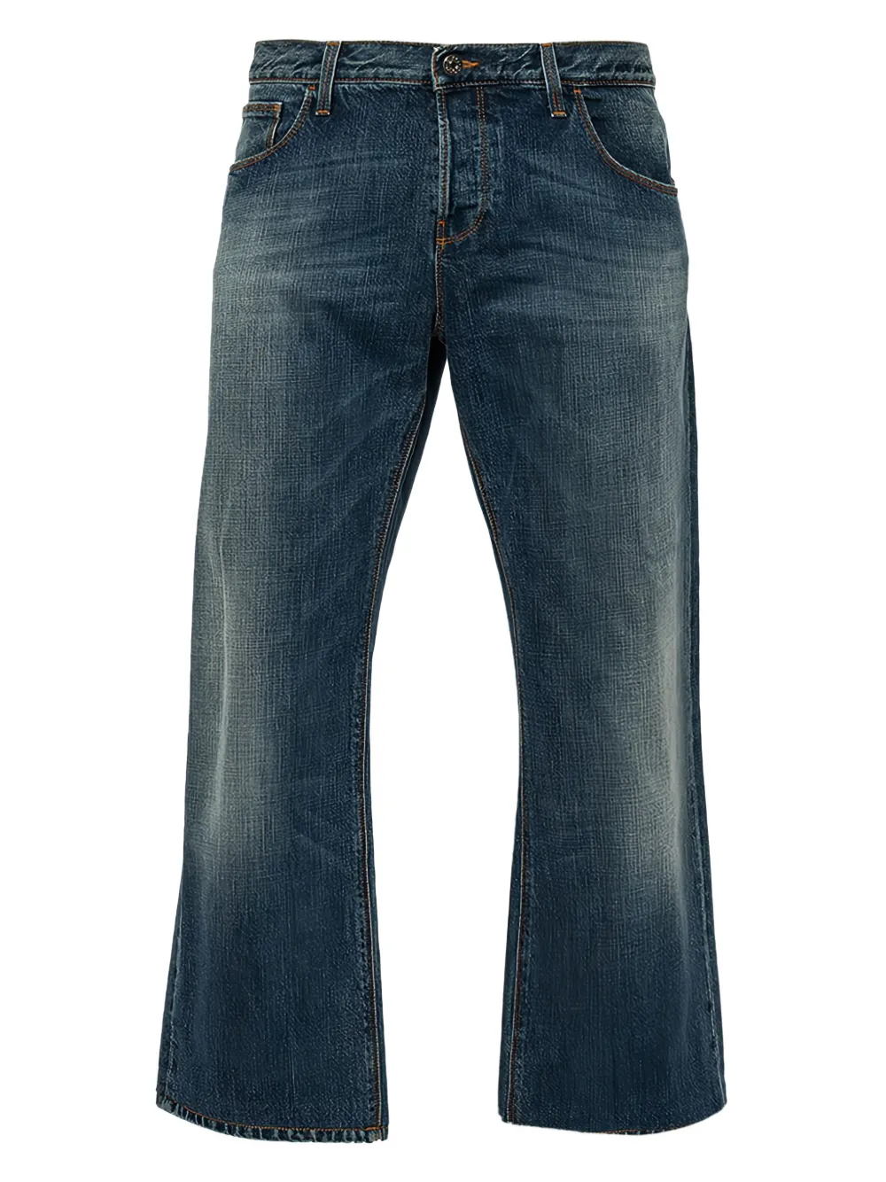 Gucci Pre-Owned faded-effect jeans | Blue | Image 1