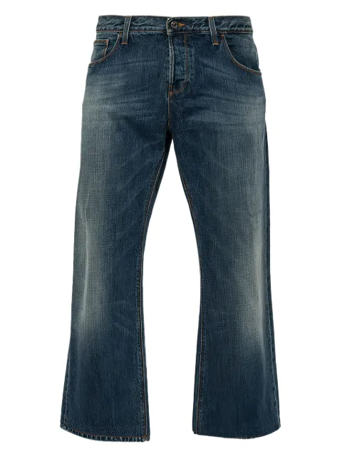 Gucci Pre-Owned faded-effect jeans