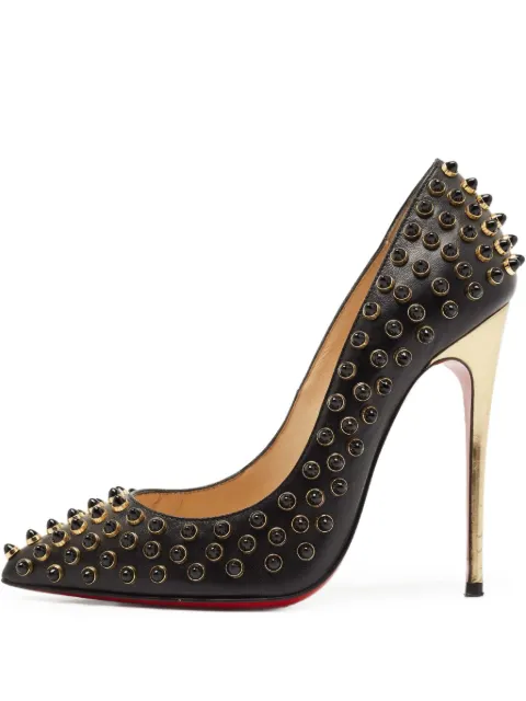 Christian Louboutin Pre-Owned zapatillas con tacón de 105mm