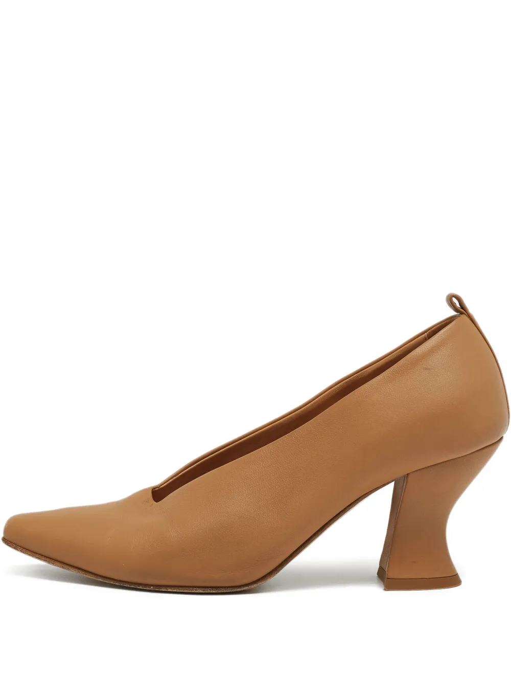 Bottega Veneta Pre-Owned 80mm leather pumps | Neutrals | Image 1