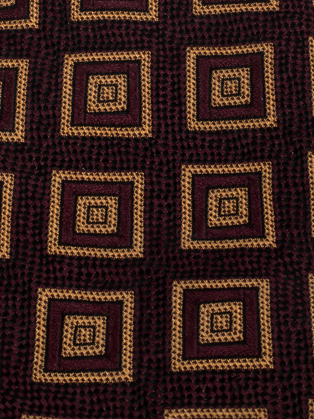 BOSS pre-owned geometric-patterned tie | Image 2