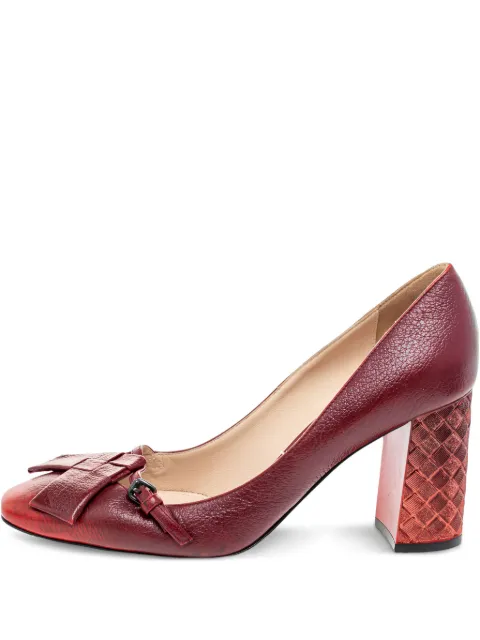 Bottega Veneta Pre-Owned zapatillas Cherbourg con tacón de 80mm
