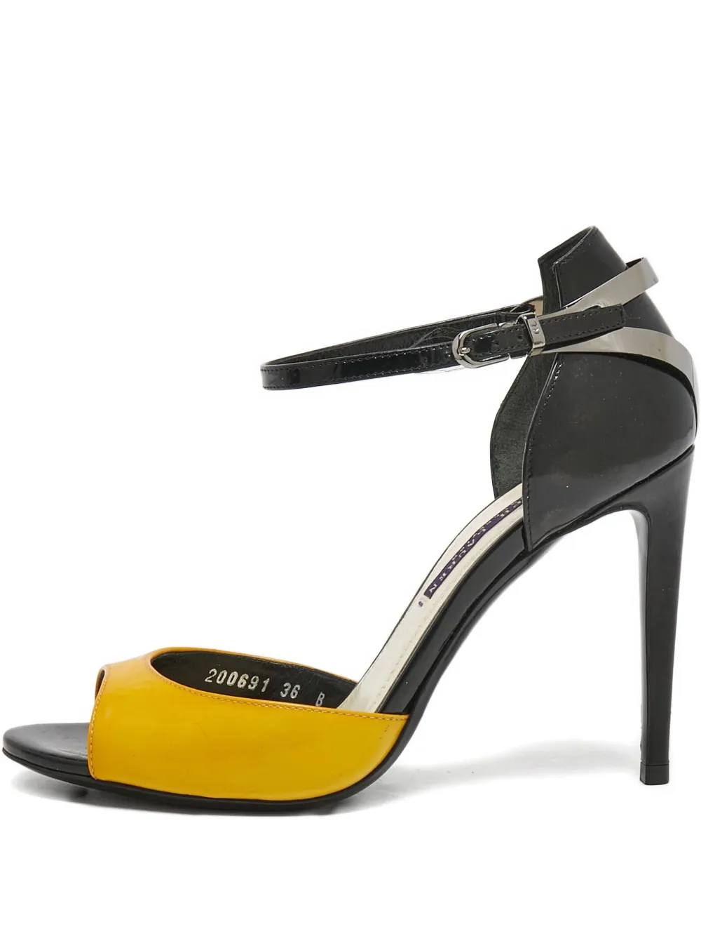 100mm ankle-strap sandals