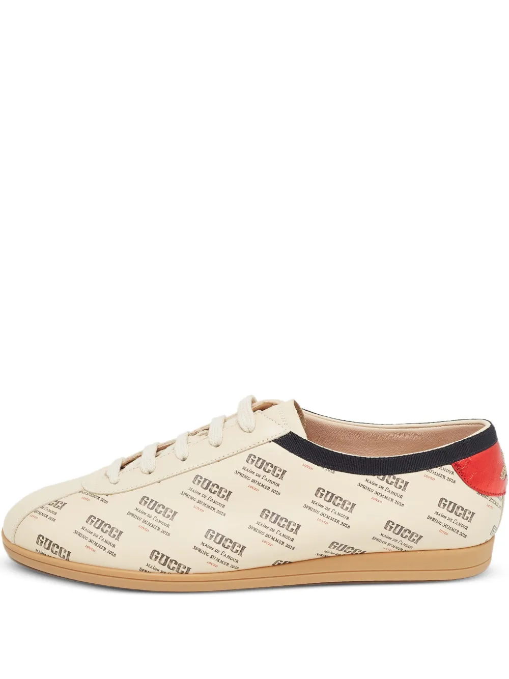 Gucci Pre-Owned ロゴ スニーカー - ニュートラル Gucci Pre-Owned ロゴ スニーカー - ニュートラル