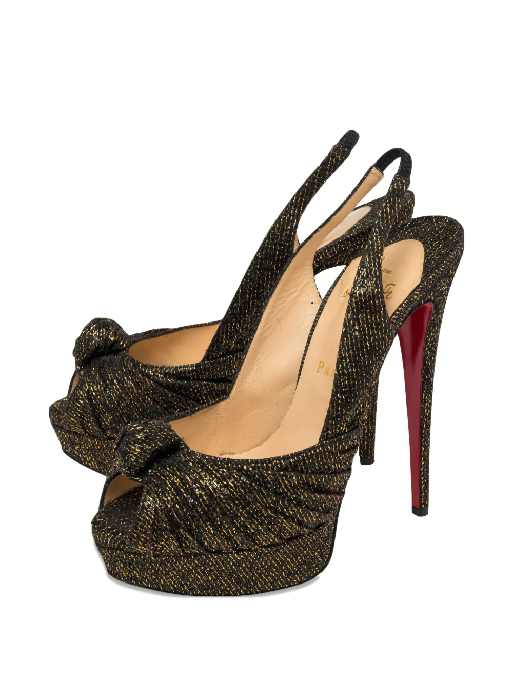 Christian Louboutin Pre-Owned zapatillas con tacón de 150mm | Zapatos | Image 2