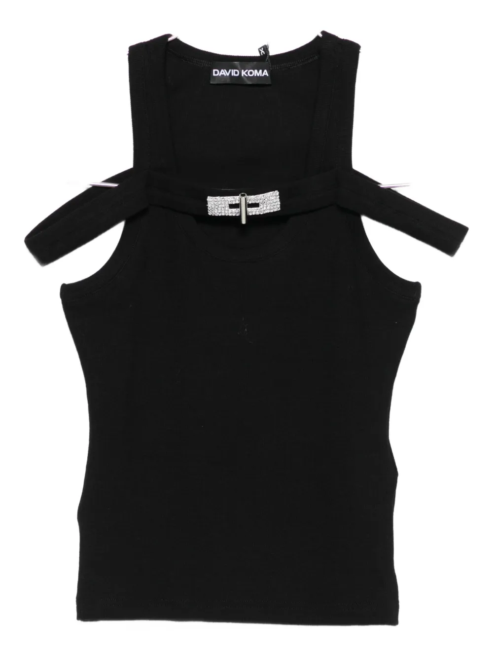 crystal-embellished top