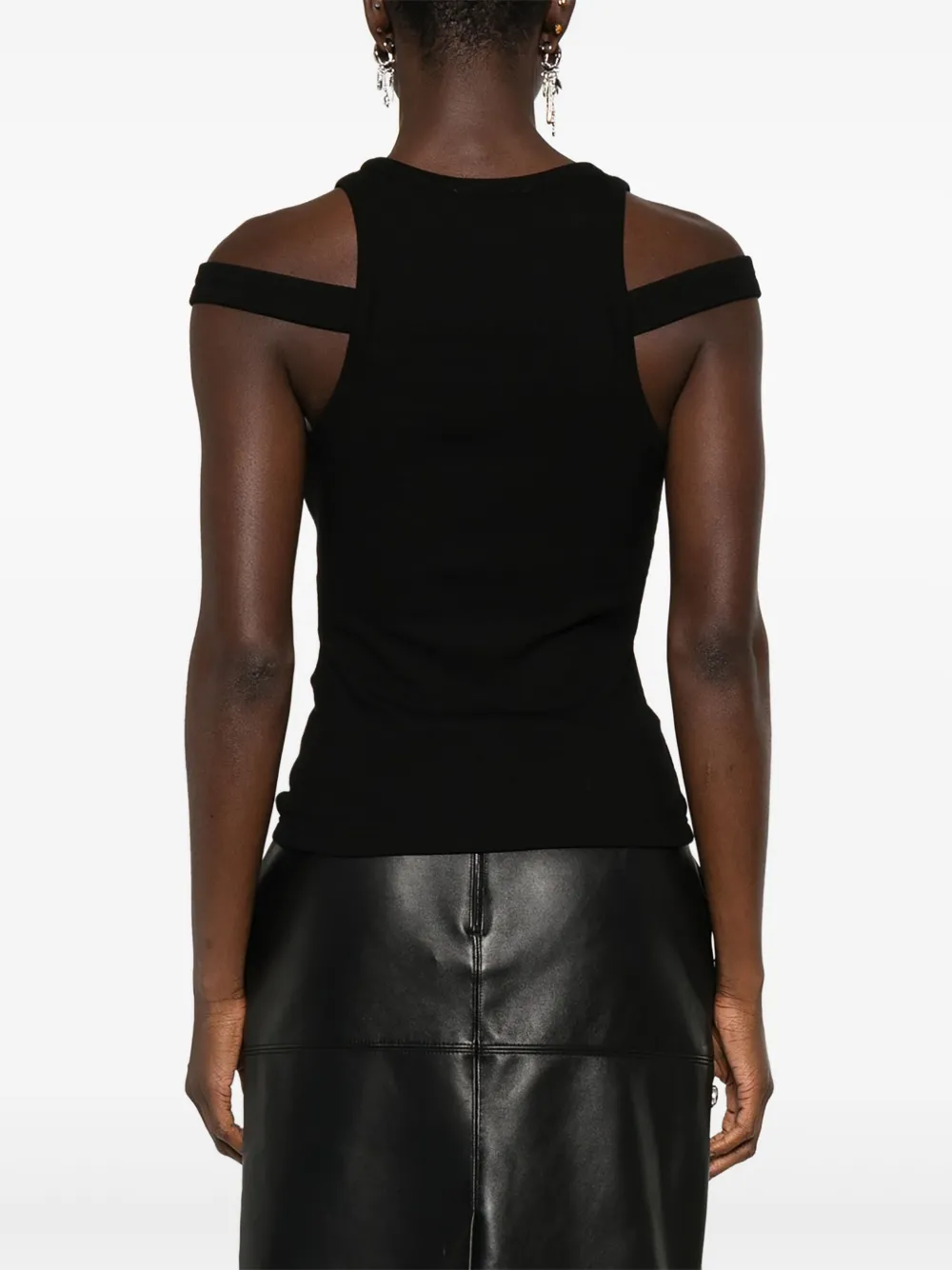 【DAVID KOMA】BLACK WAIST-MARK peplum BELT DAVID KOMA】BLACK WAIST-MARK peplum BELT DAVID KOMA】BLACK