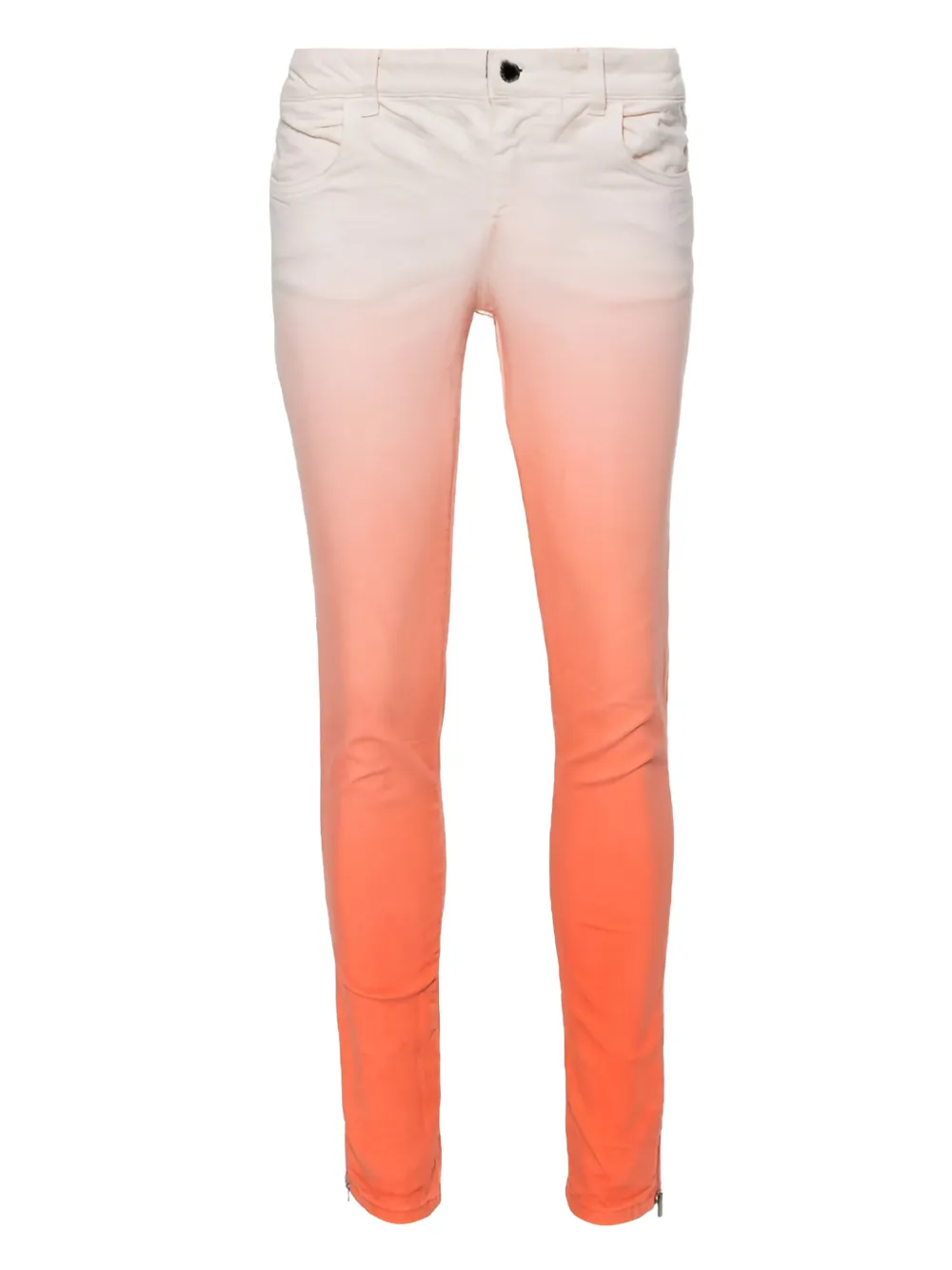 Stella McCartney Pre-Owned jean à effet dégradé | orange | Image 1