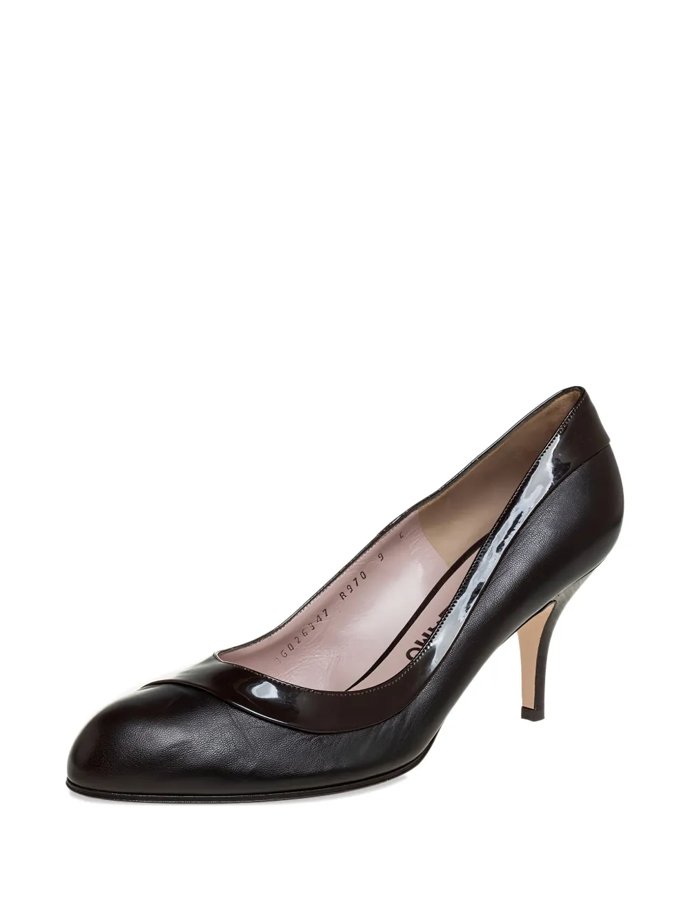 Ferragamo Pre-Owned 90mm leather pumps | Image 2