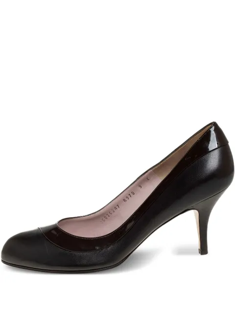 Ferragamo Pre-Owned 90mm leather pumps