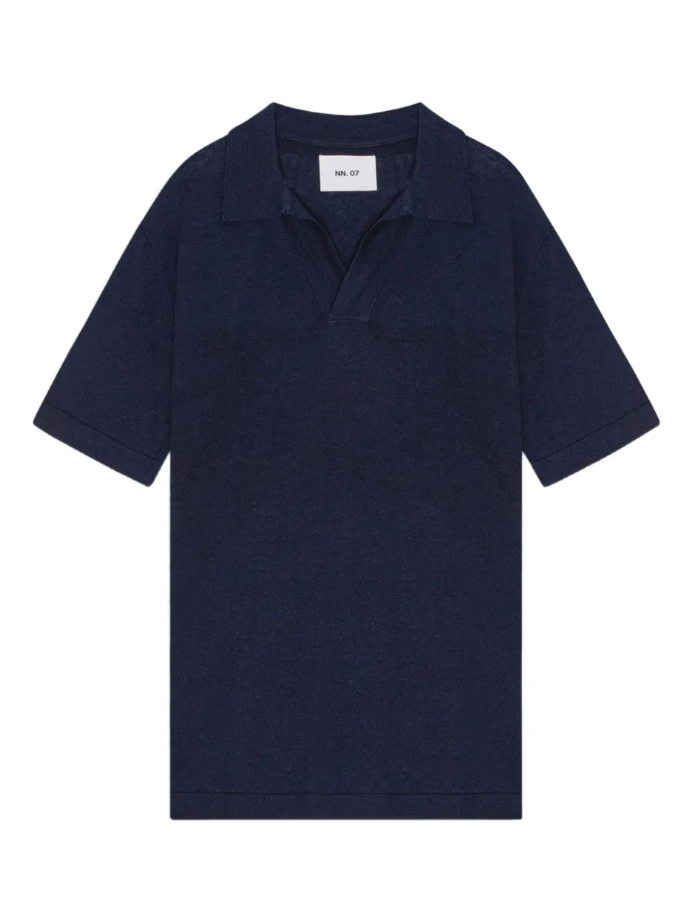 NN07 playera con cuello en V | azul | Image 1