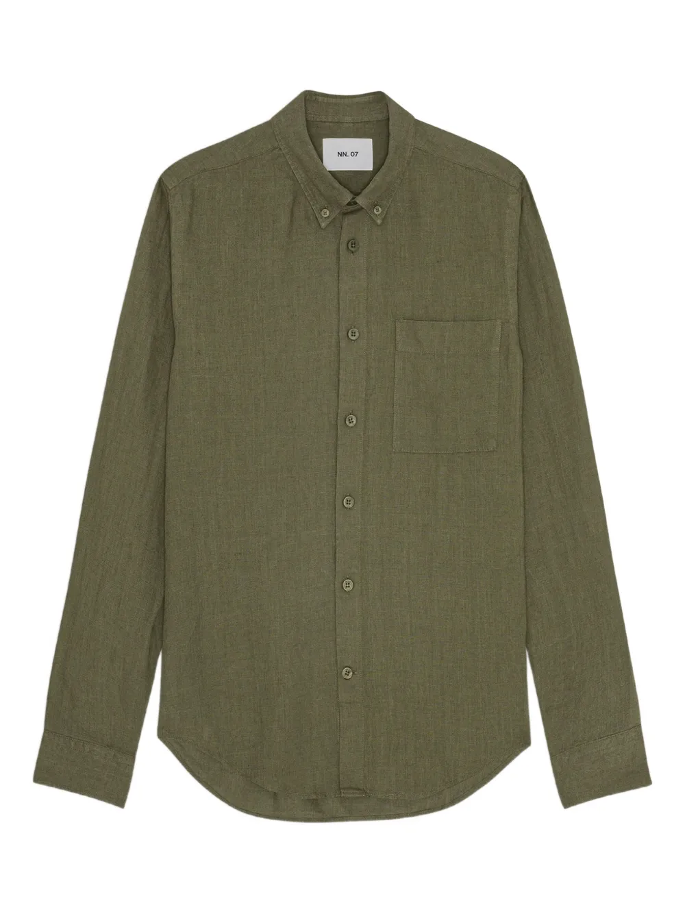 NN07 chemise en lin | vert | Image 1