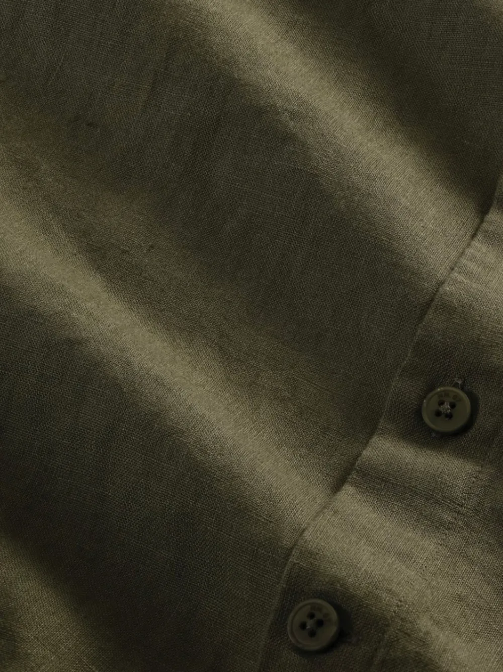 NN07 linen shirt - Groen