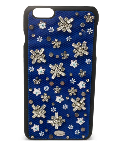Christian Dior Pre-Owned crystal-embellished iPhone 6 case 