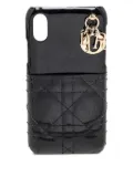 Christian Dior Pre-Owned Lady Dior iPhone X/XS case - Black