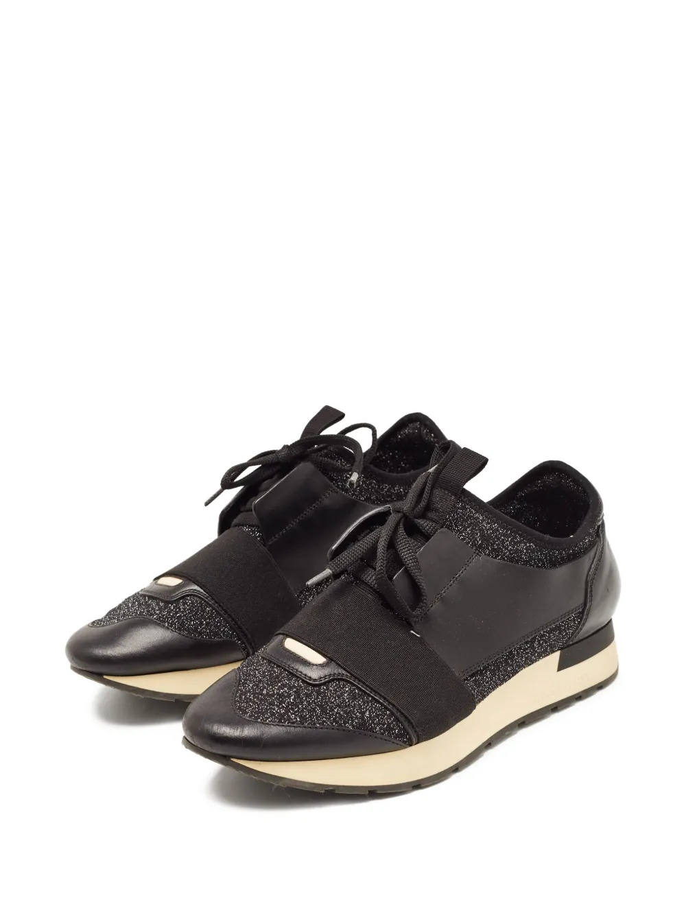 Balenciaga Pre-Owned Race Runners sneakers - Zwart