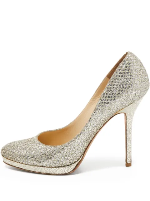 Jimmy Choo Pre-Owned 120mm leather heeled pumps