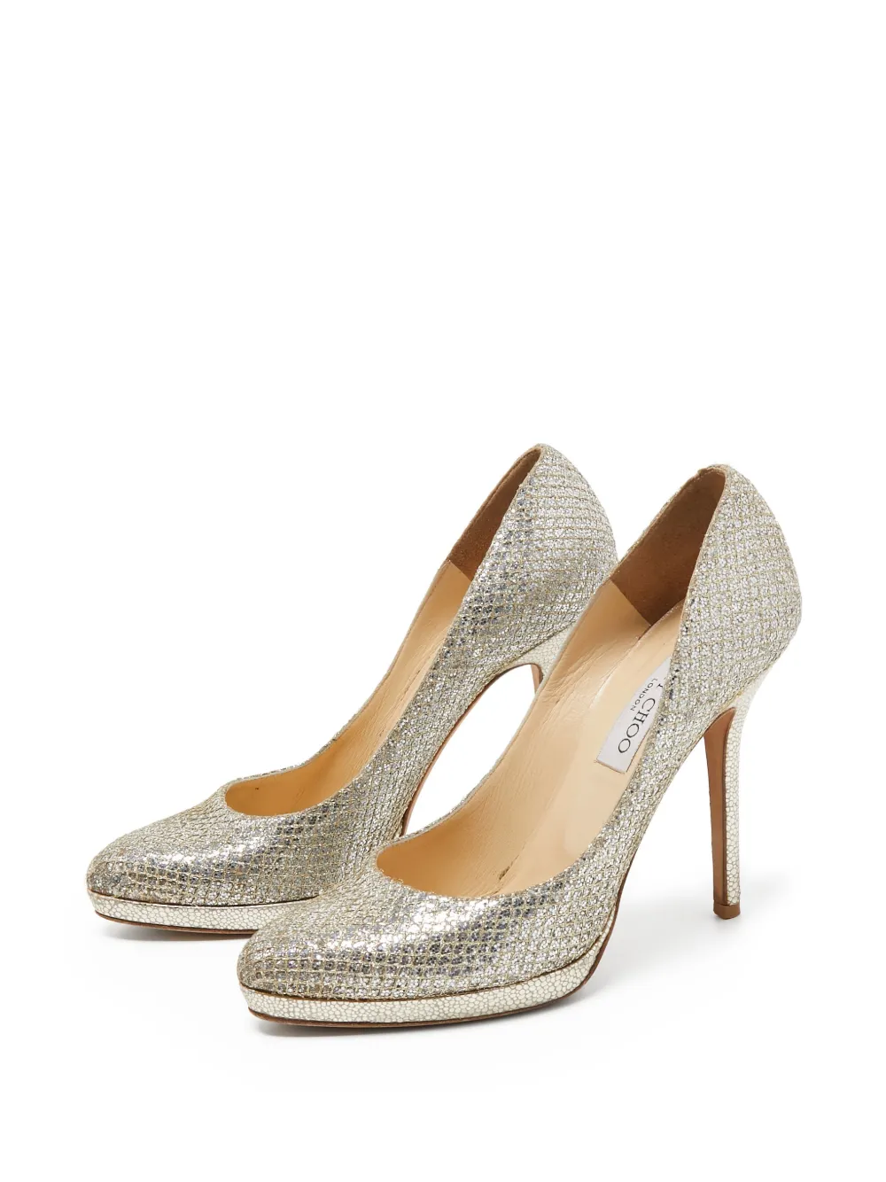 Jimmy Choo Pre-Owned 120mm leather heeled pumps | Image 2