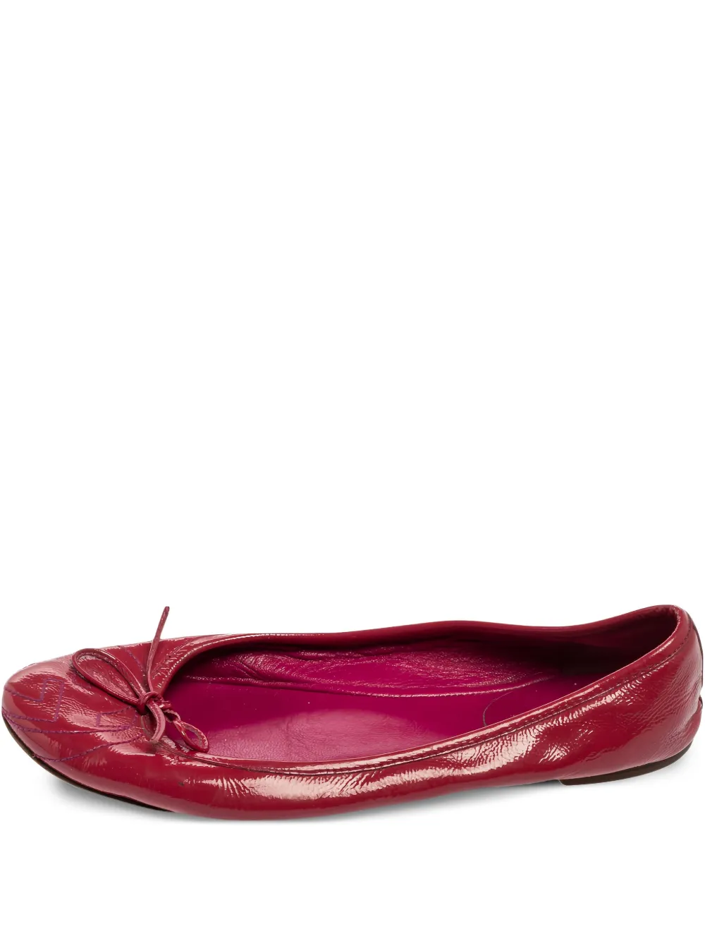 leather ballet flats