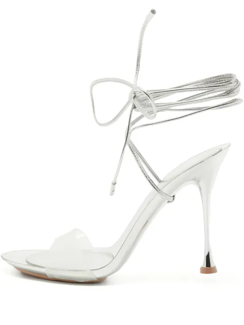 Gianvito Rossi pre-owned 110mm metallic stiletto-heel sandals