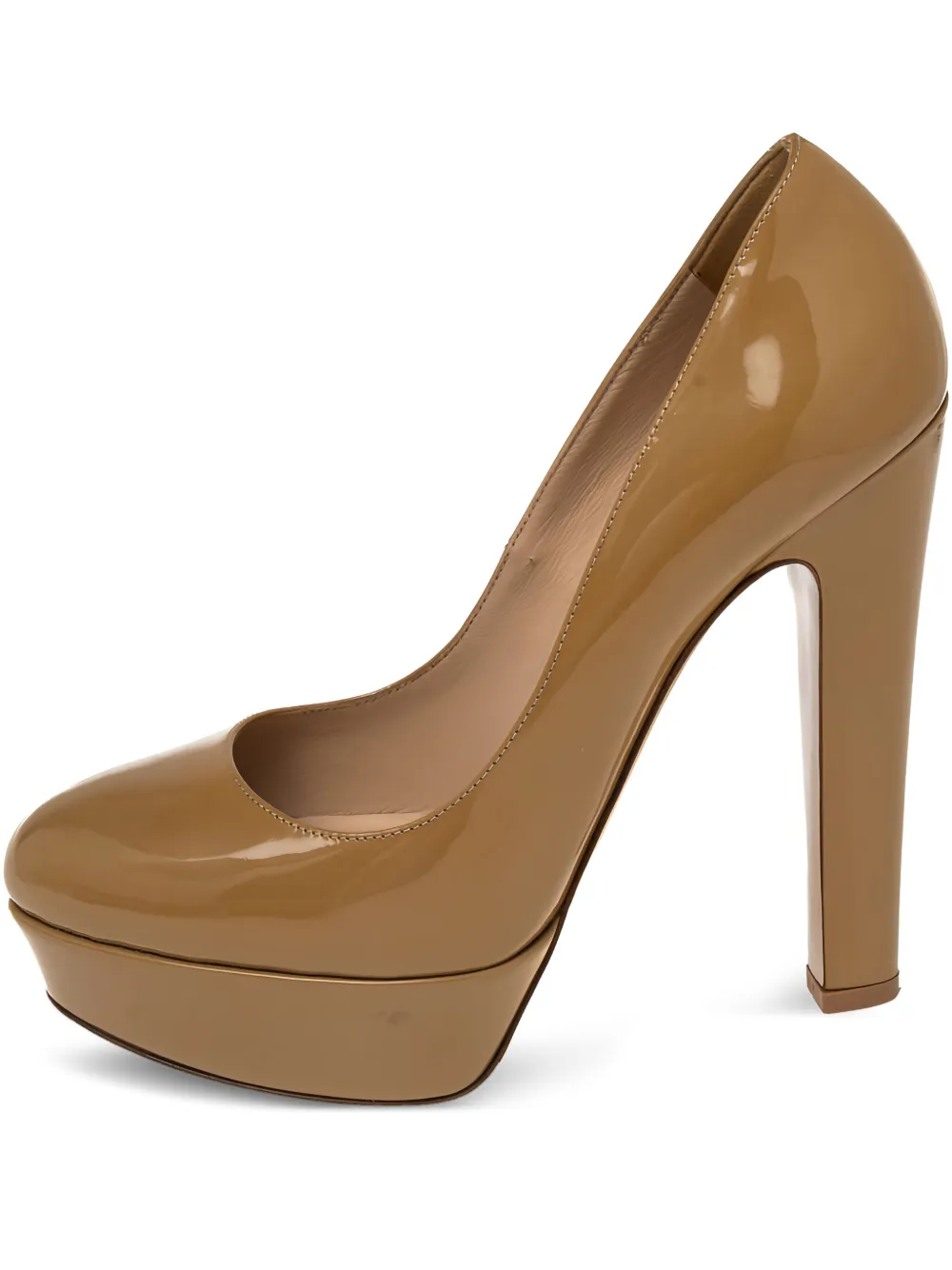 145mm leather pumps