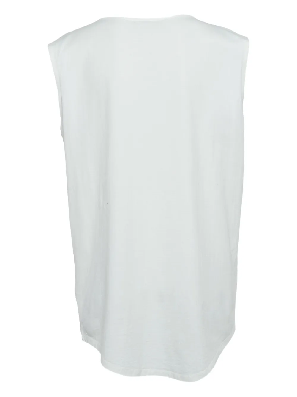 Balmain Pre-Owned slogan-embellished tank top | Vests & Tank Tops | Image 2