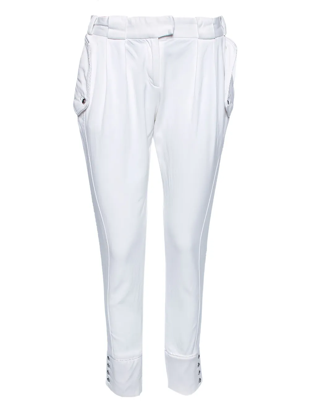 Just Cavalli Vintage pleated white trousers | White | Image 1