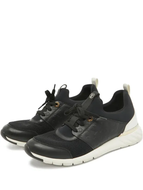 Louis Vuitton Pre-Owned monogram-panelled sneakers