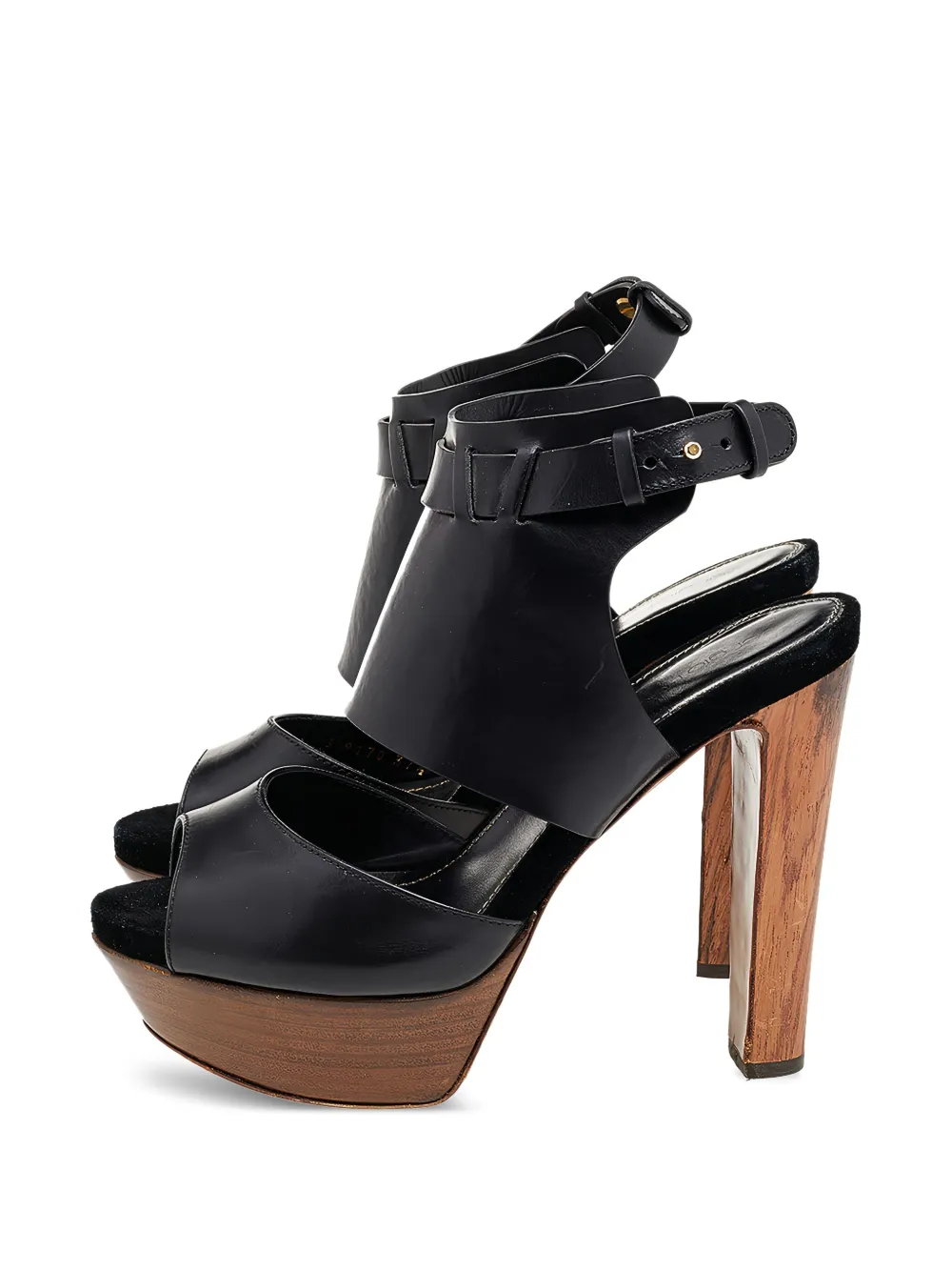 Gina pre-owned 135mm platform sandals | Image 2