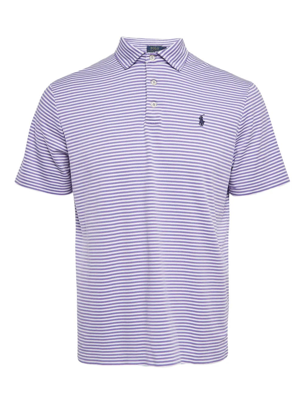 striped polo shirt
