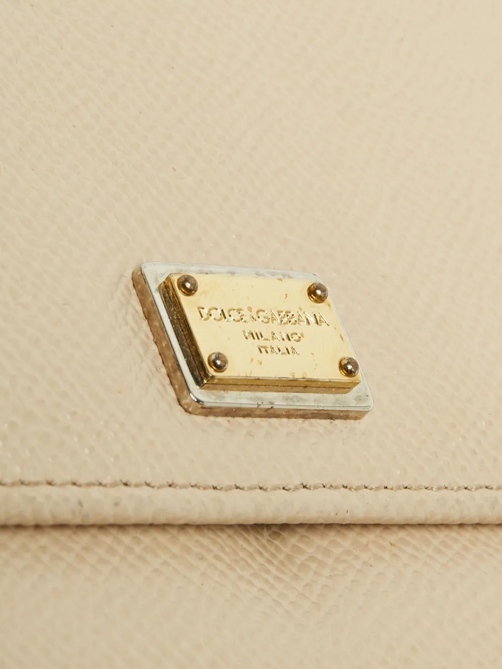 Dolce & Gabbana Pre-Owned Clutch con placca logo | Image 7