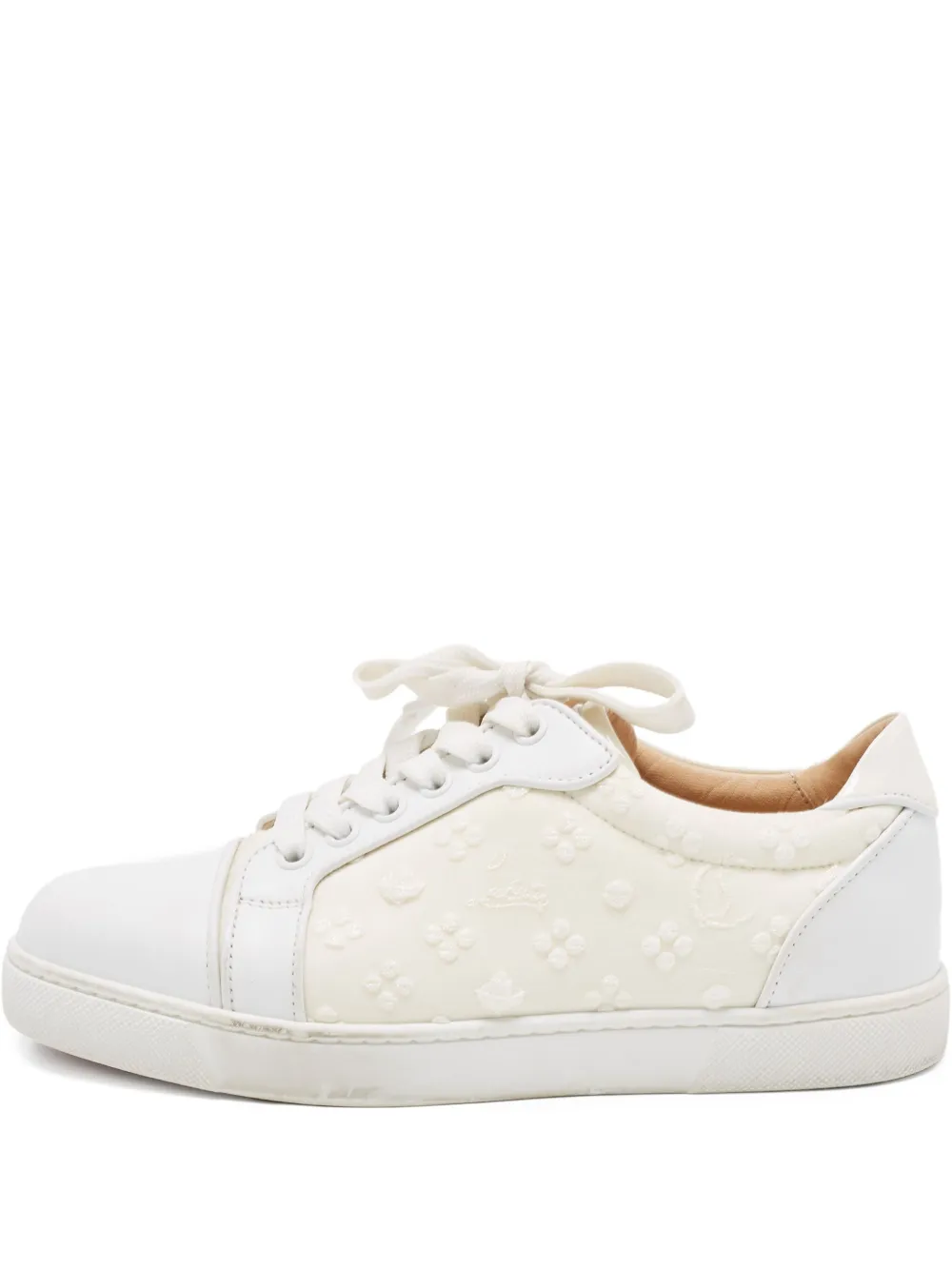 Christian Louboutin Pre-Owned tenis con agujetas | blanco | Image 1
