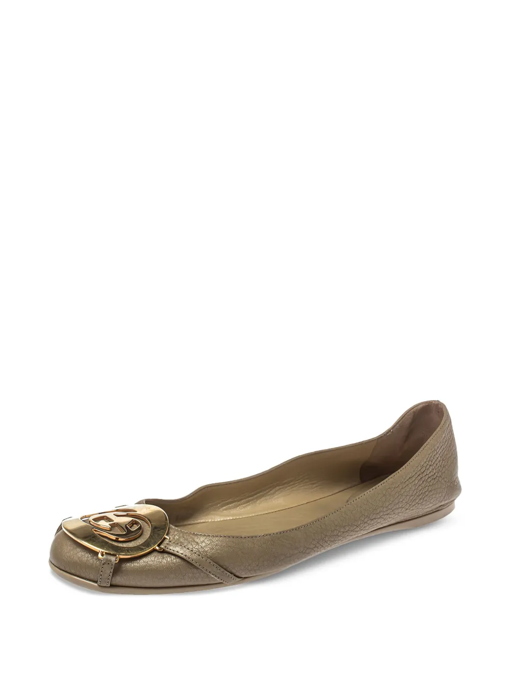 Gucci Pre-Owned Interlocking G ballet flats | Image 2