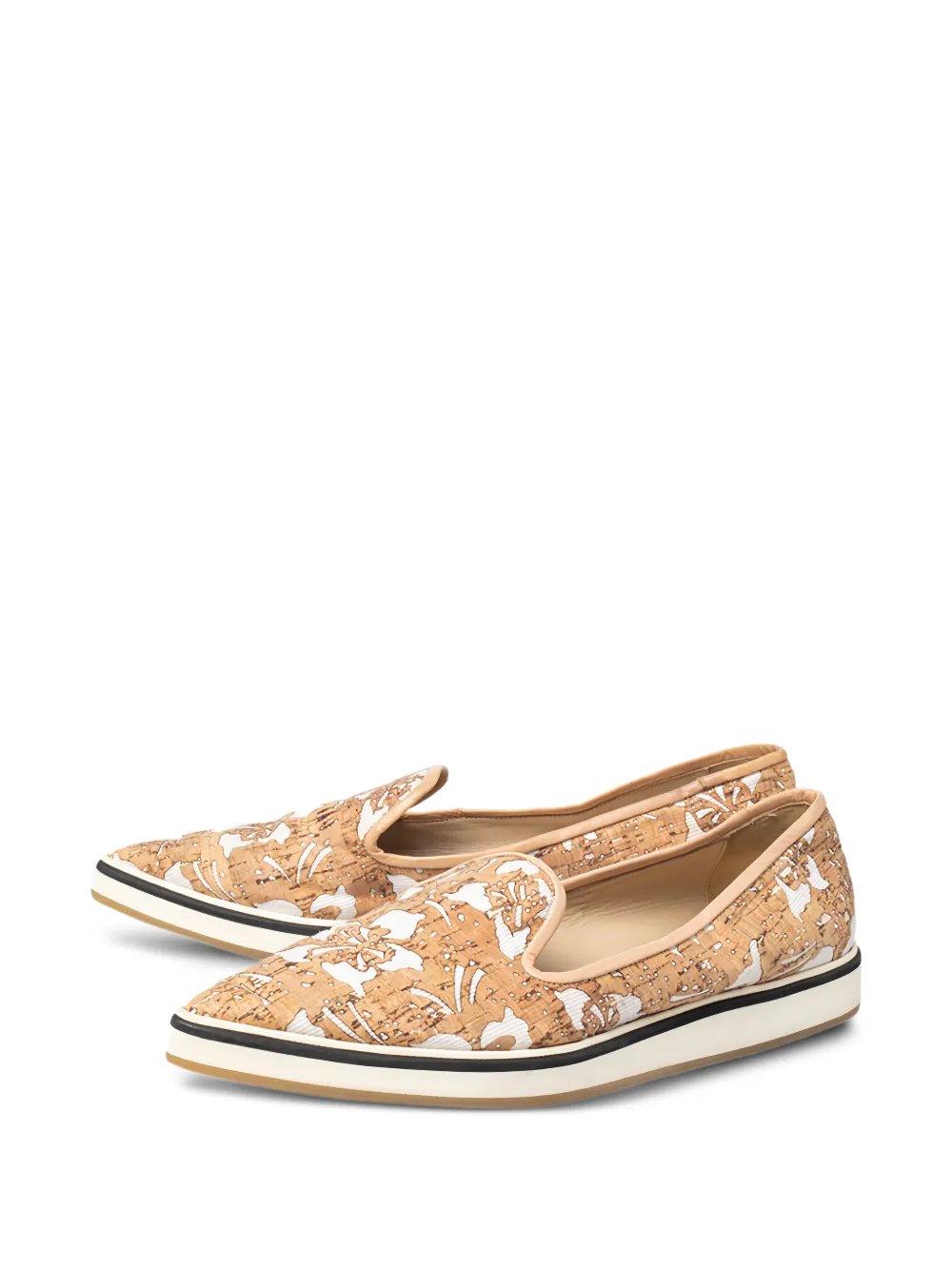 Nicholas Kirkwood floral-motif slip-on sneakers | Image 2