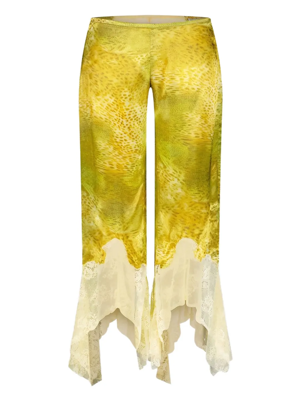 silk trousers