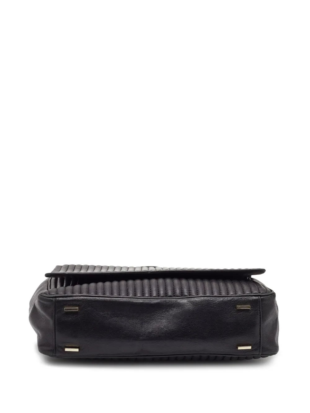 Pre-owned Dkny Vintage Quilted Leather Shoulder Bag