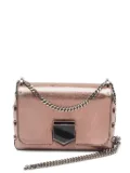 Jimmy Choo Pre-Owned Lockett metallic-effect shoulder bag